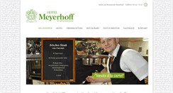 Desktop Screenshot of hotel-meyerhoff.de